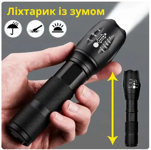 Тактичний ліхтар Atomic Beam